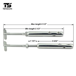 1/8 swage toggle turnbuckle tensioners