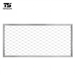 Square-Wire Mesh Webnet Railing