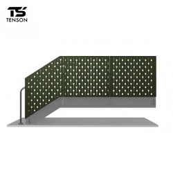 Laser-Cut Panels Railing