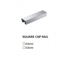 Square Cap Rail